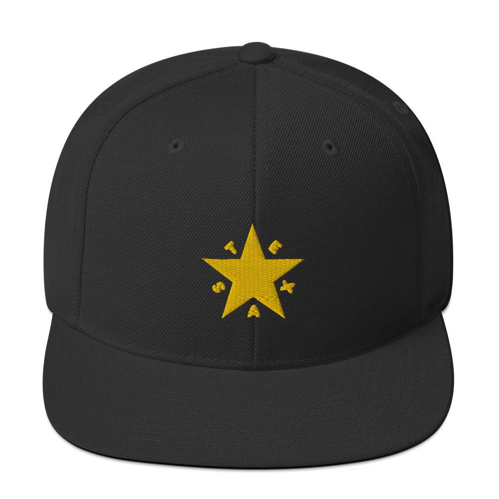 Texas Republic Snapback (Gold Text)