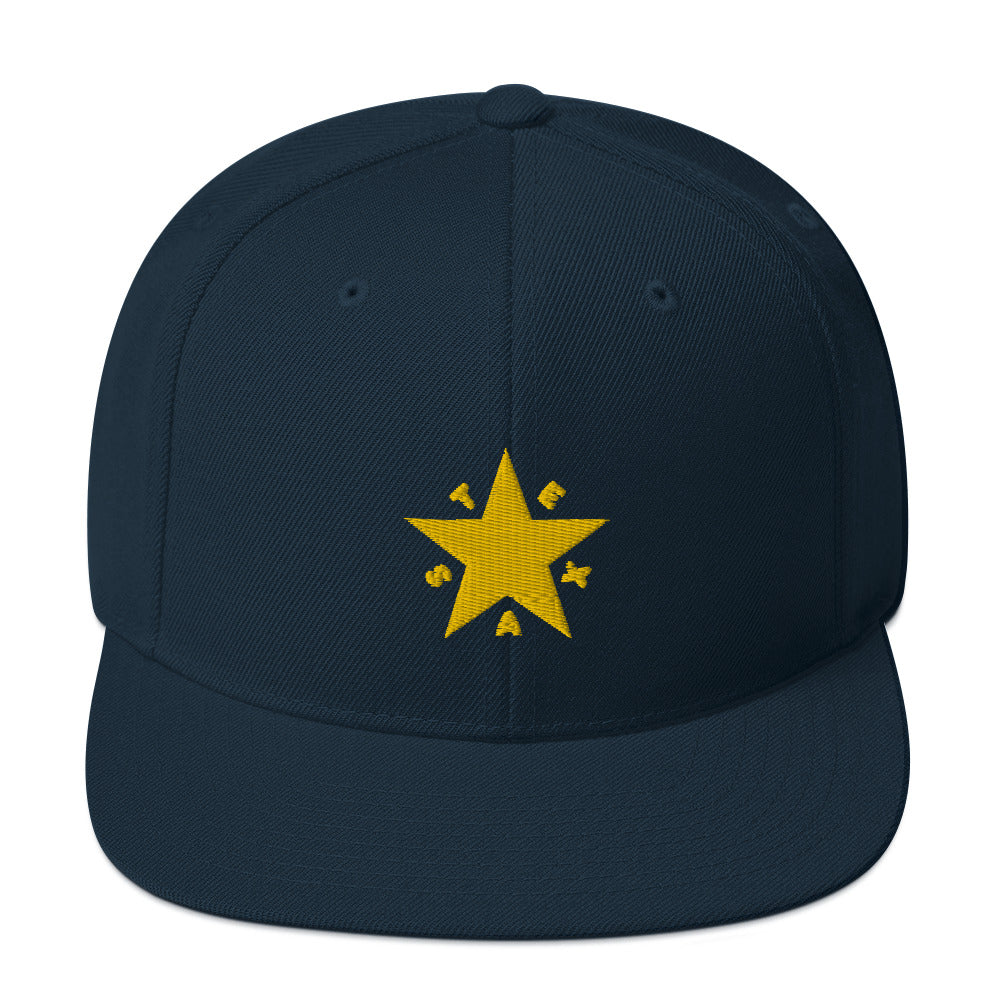 Texas Republic Snapback (Gold Text)