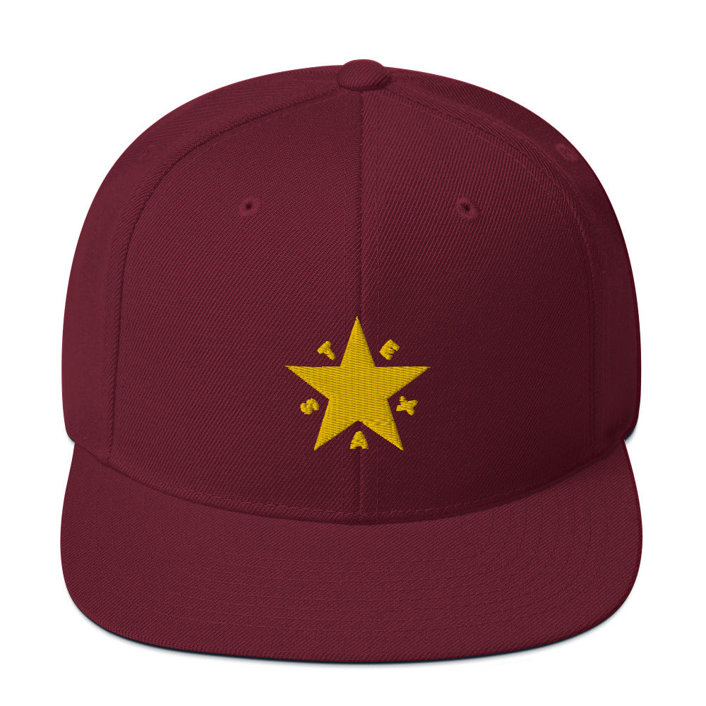 Texas Republic Snapback (Gold Text)