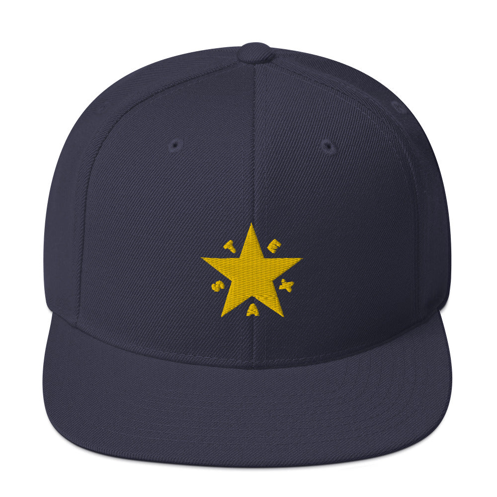Texas Republic Snapback (Gold Text)