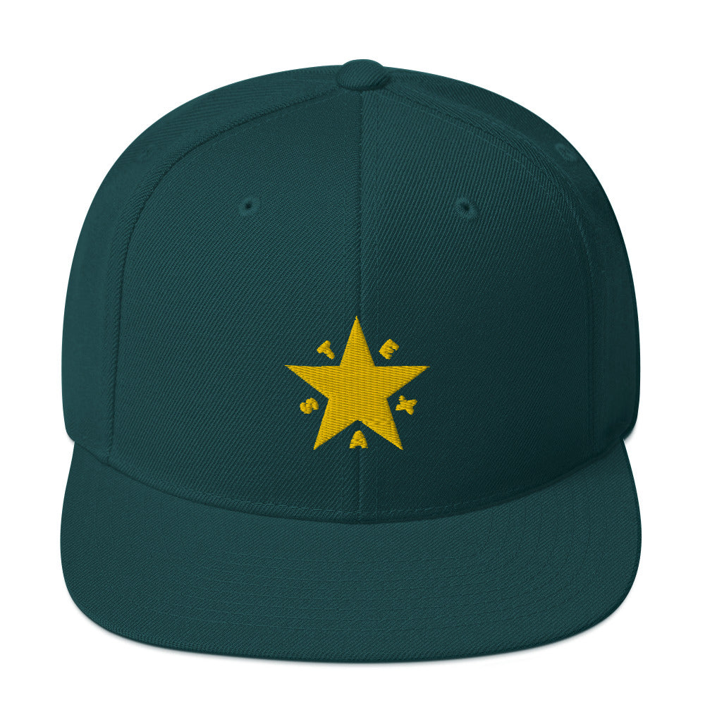Texas Republic Snapback (Gold Text)