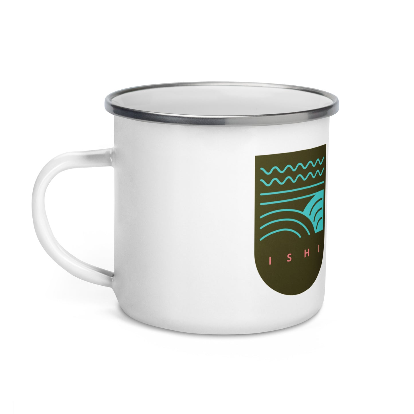 ISHI Enamel Mug